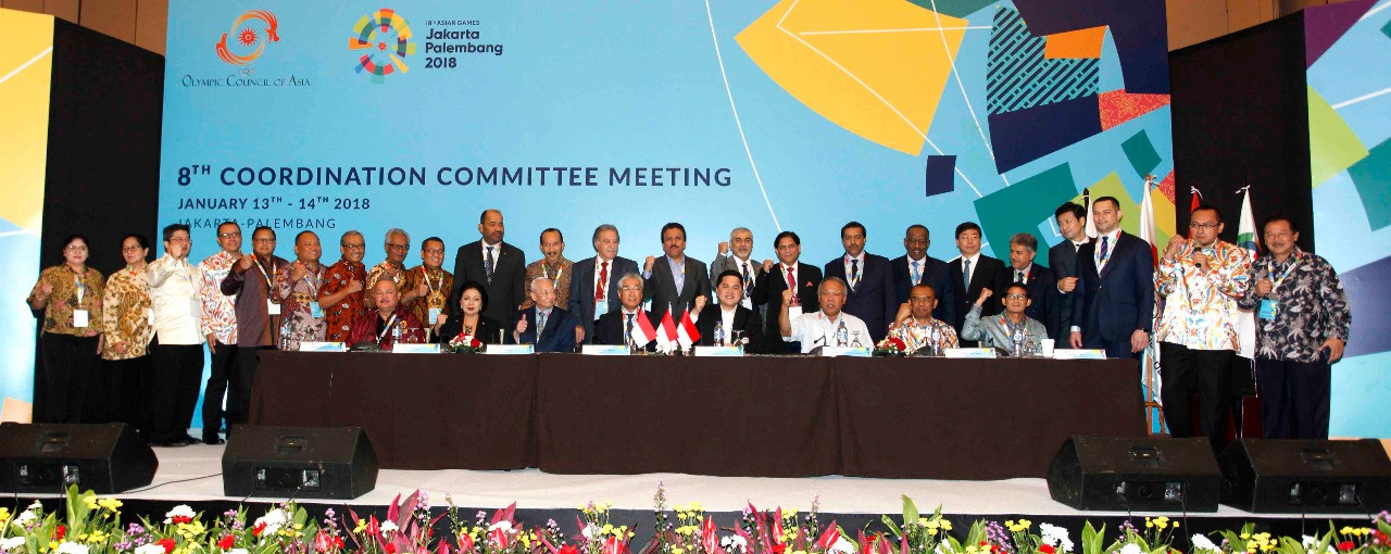 OCA "very satisfied" with 2018 Asian Games preparations in Jakarta and Palembang