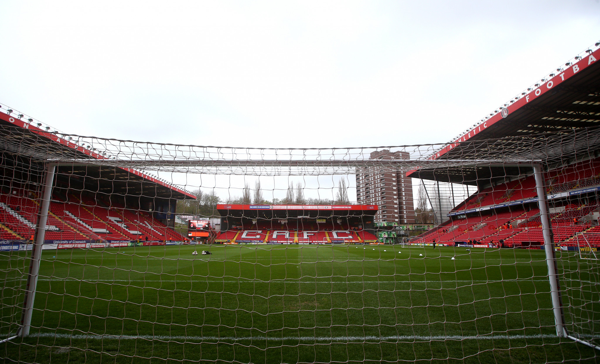 Charlton Athletic's The Valley is tipped to stage matches ©Getty Images