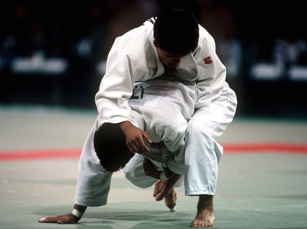 Tadahiro Nomura earned his first Olympic title at Atlanta 1996 ©Bongarts/Getty Images