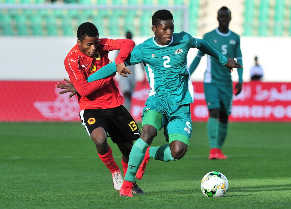 Angola and Burkina Faso played out a goalless draw in the other game played today ©CAF