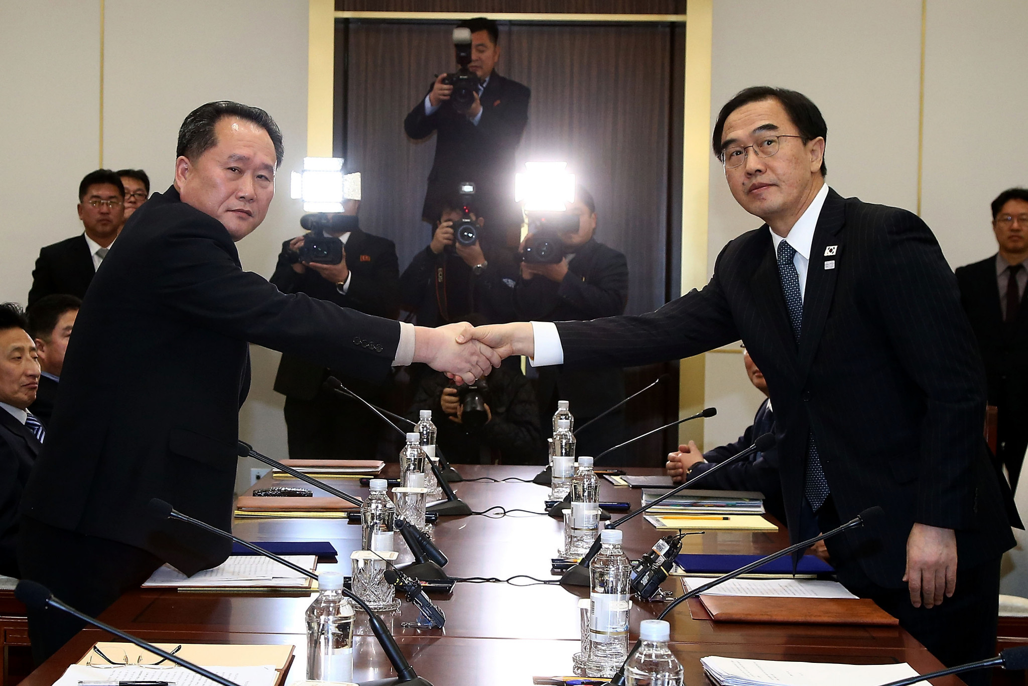 Talks have been taking place between North and South Korea regarding participation at the upcoming Winter Olympics ©Getty Images