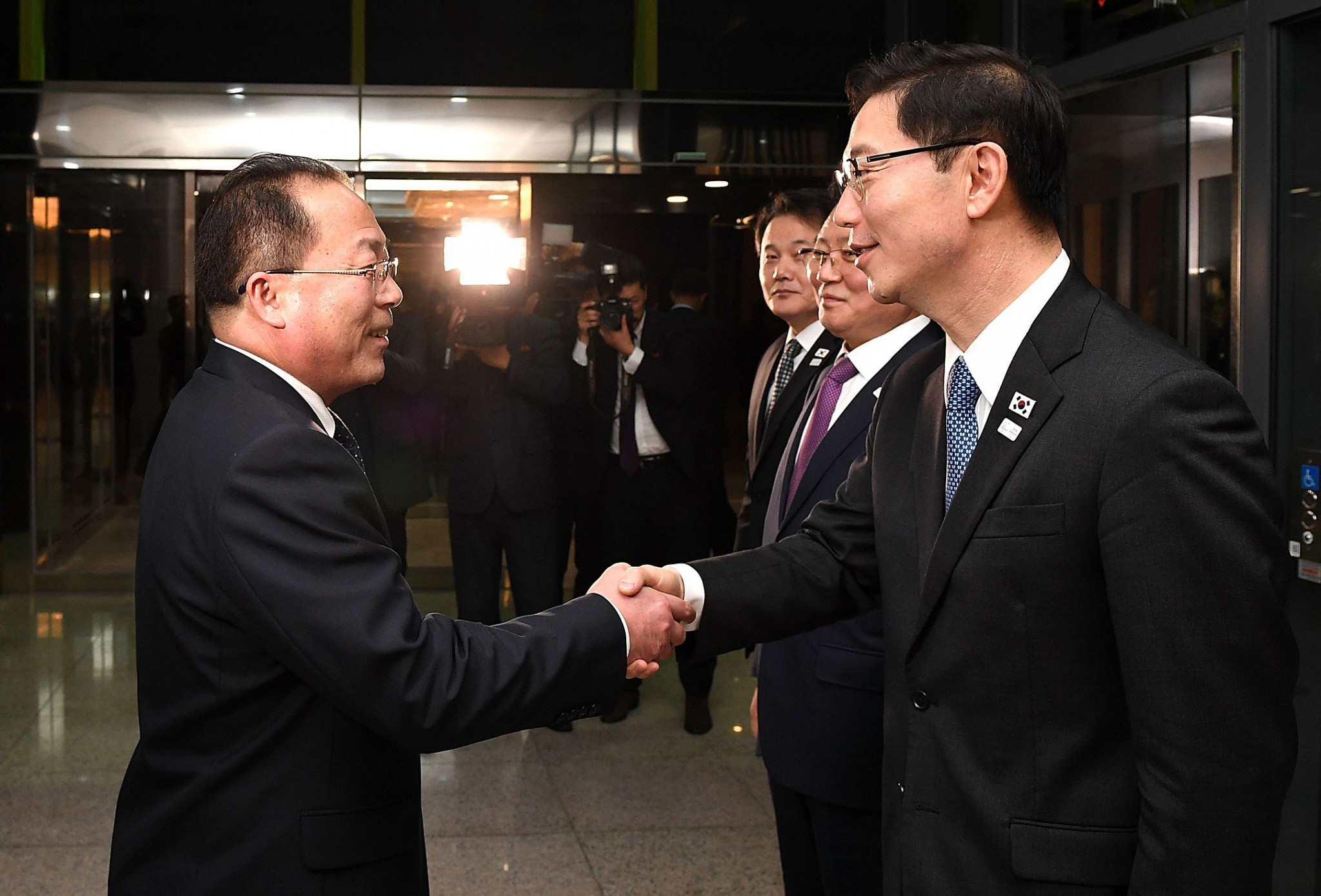 Talks between North Korea and South Korea have begun prior to Pyeongchang 2018 ©Getty Images