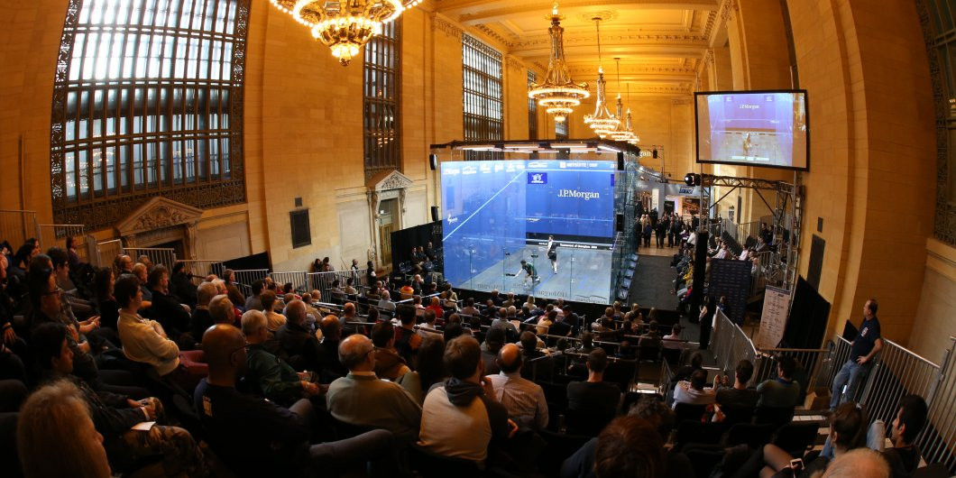 The tournament will take place in the picturesque Grand Central Terminal in New York City ©PSA World Tour
