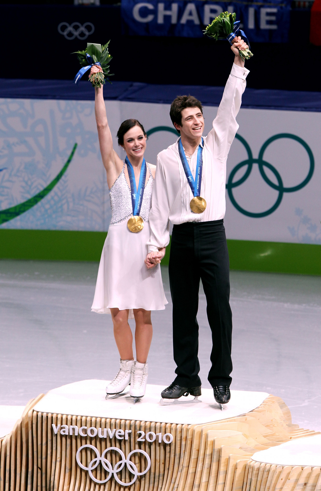 Tessa Virtue and Scott Moir won Olympic gold medals on home ice at Vancouver 2010 ©Getty Images