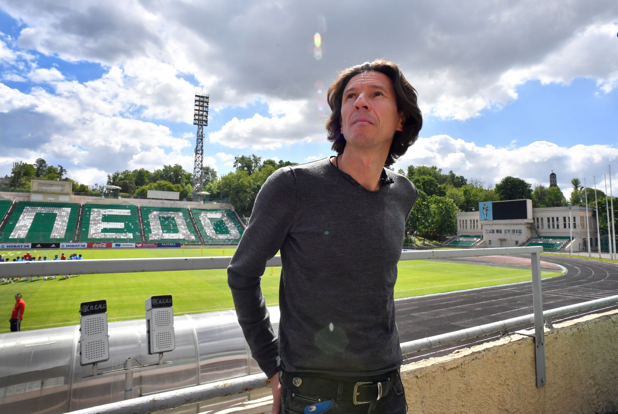 Former Russian international Alexei Smertin once denied the existence of racism in Russian football, but now leads a task force in tackling it ©Getty Images
