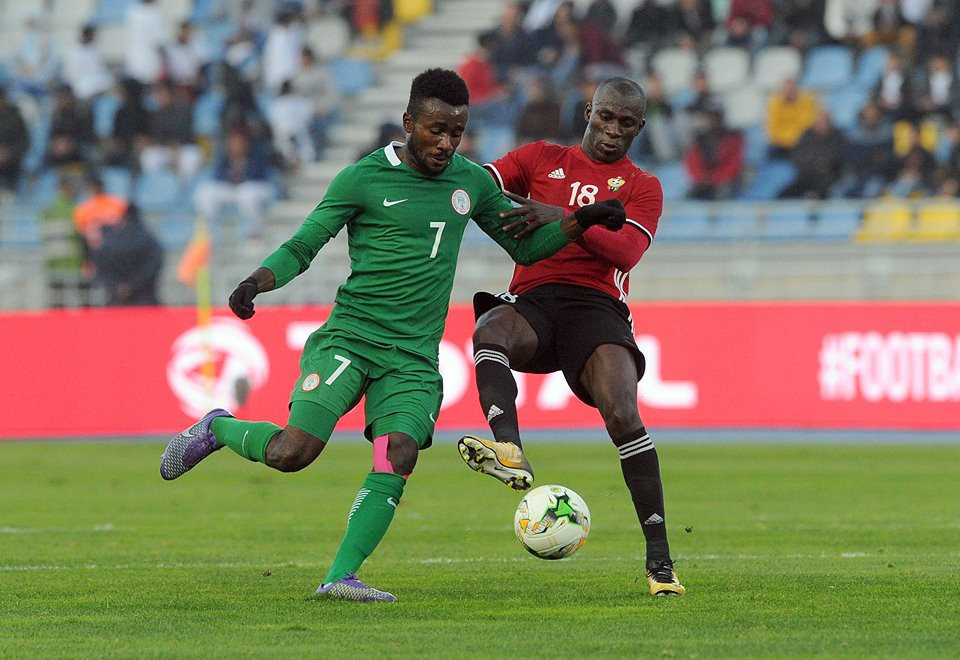 Nigeria narrowly overcame Libya 1-0 ©CAF
