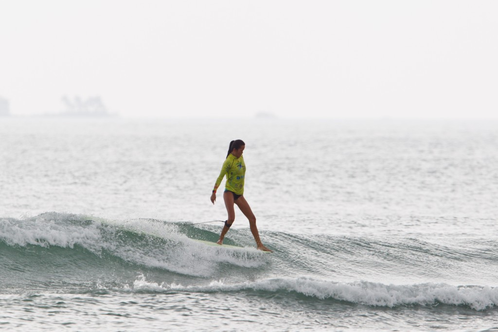 China’s Guo Shujuan pictured competing on the opening day of competition ©ISA