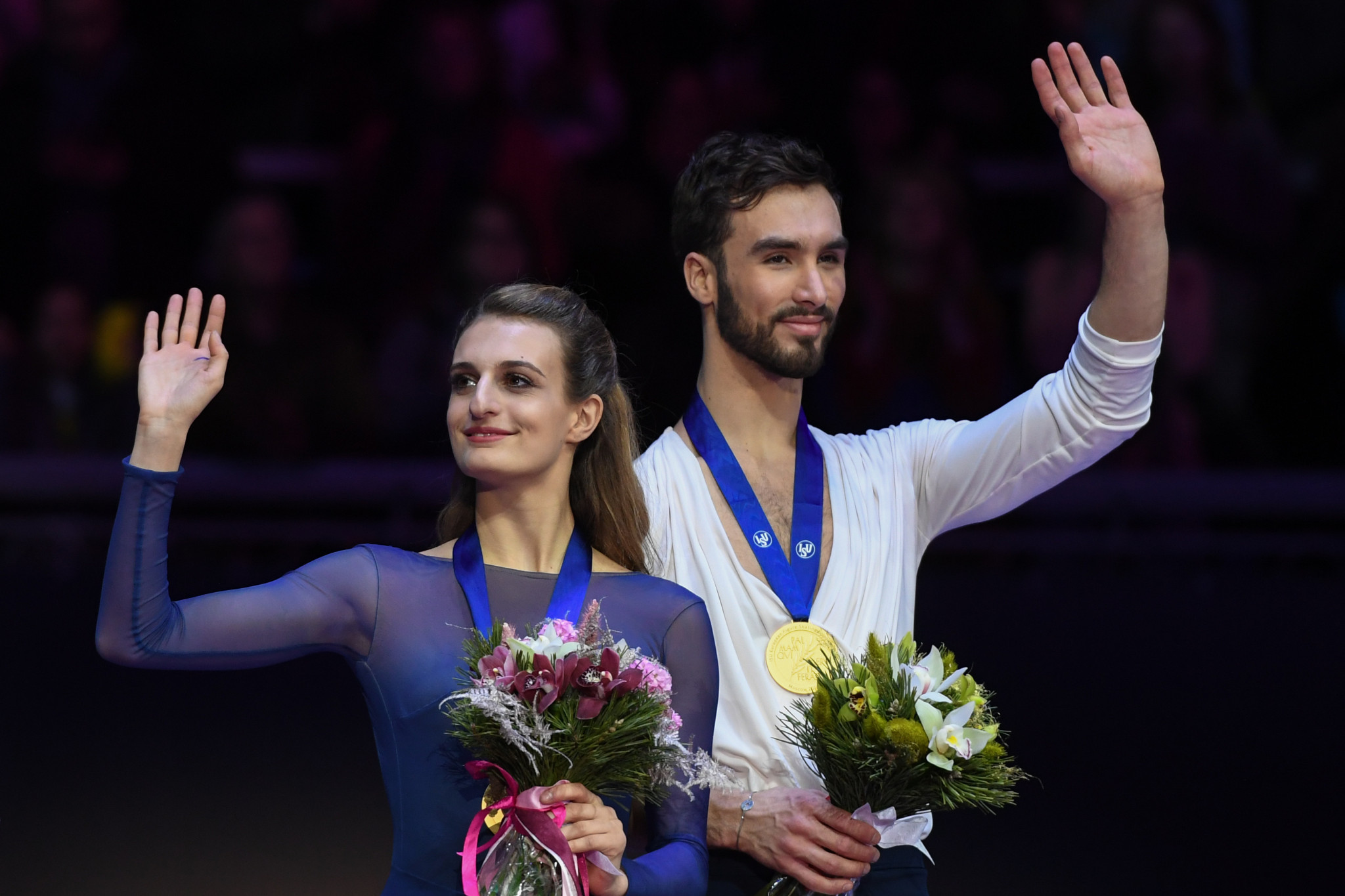 Gabriella Papadakis and Guillaume Cizeron have now won four consecutive European titles ©Getty Images