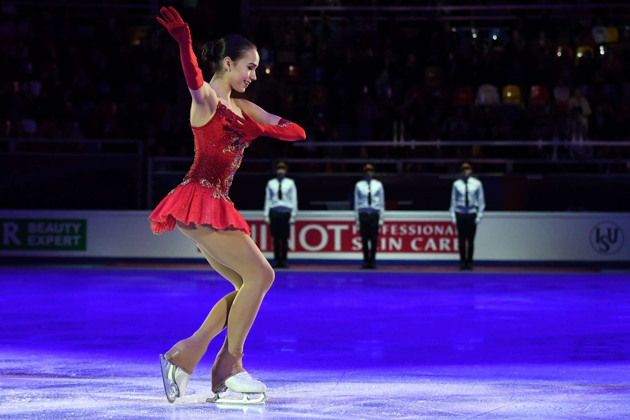 Alina Zagitova recorded a shock victory in Moscow ©Getty Images