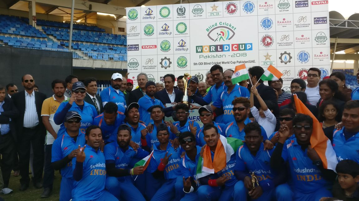 India have won the Blind Cricket World Cup for the second time ©Getty Images