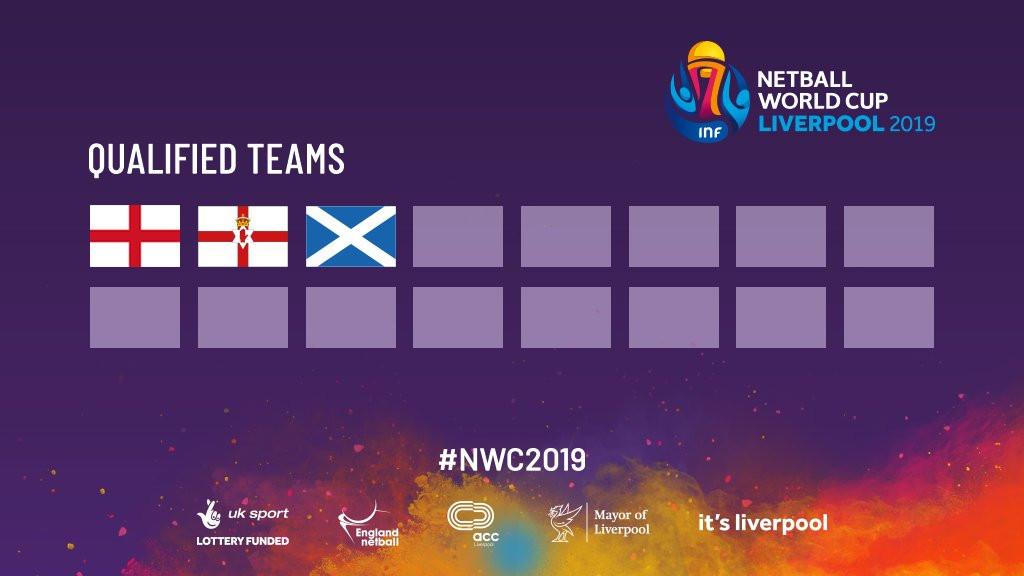 Northern Ireland and Scotland qualify for 2019 Netball World Cup 