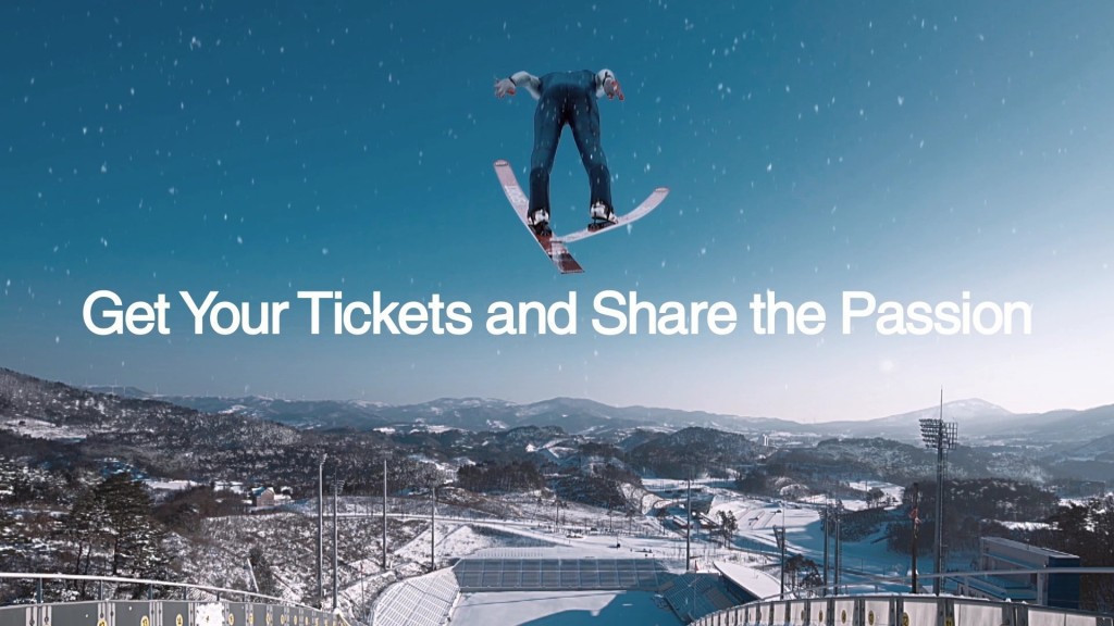 Tickets for the Pyeongchang 2018 Winter Olympics were officially placed on sale in February ©Pyeongchang 2018

