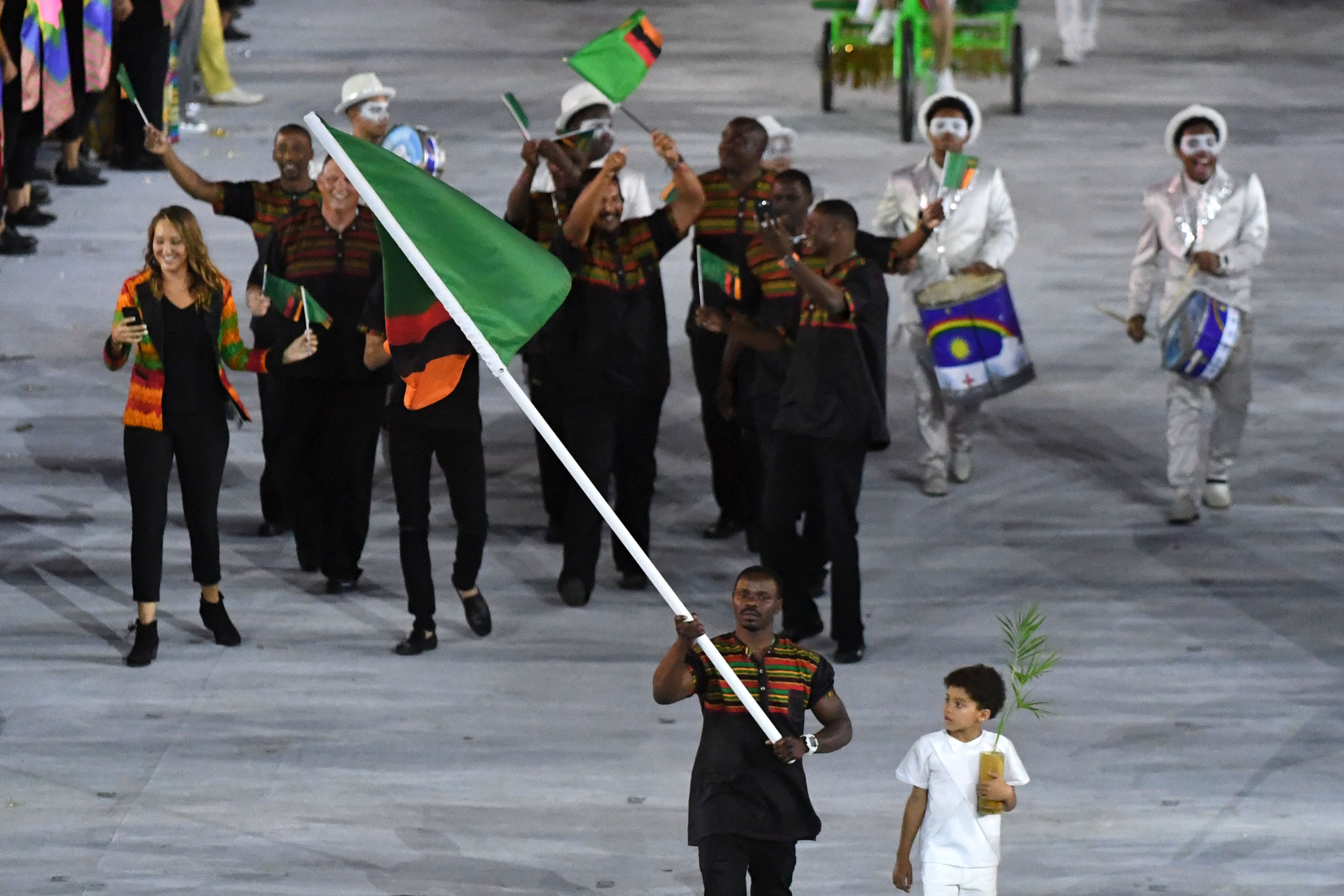 Zambia sent seven athletes to the 2016 Olympic Games in Rio de Janeiro ©Getty Images