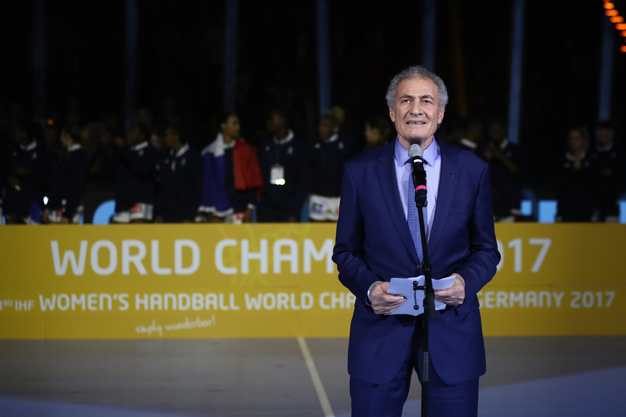 IHF President Hassan Moustafa has come under fire for the decision to divide the PATHF ©Getty Images