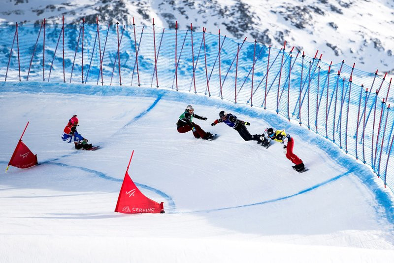 France dominate FIS Snowboard Cross World Cup team event