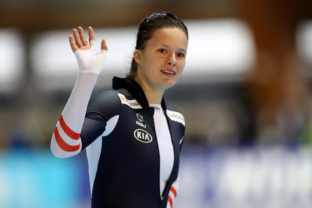 Herzog takes second gold in two days at ISU Speed Skating World Cup