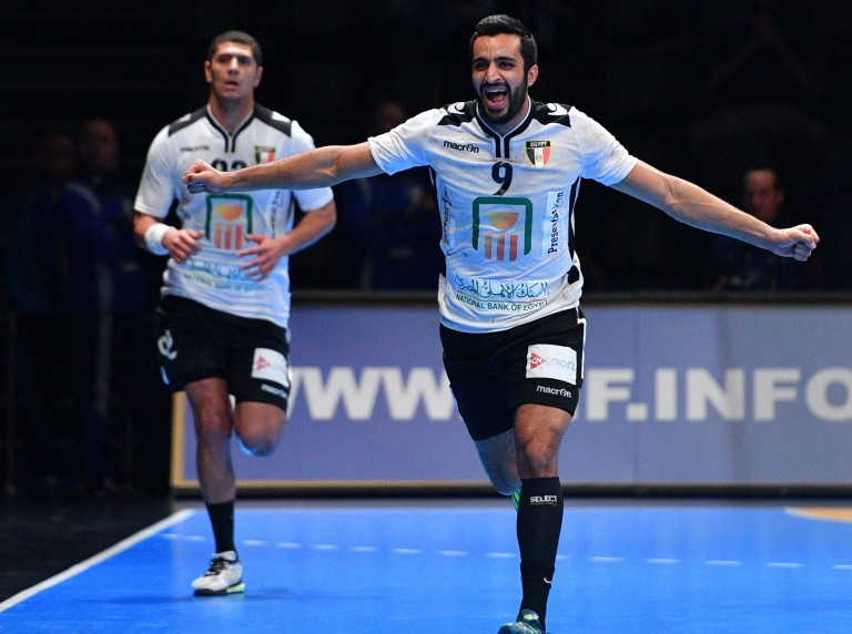 Egypt, pictured, currently sit second in their group at the African Men’s Handball Championship but have a game in hand over the leaders Angola, who they beat today ©Getty Images