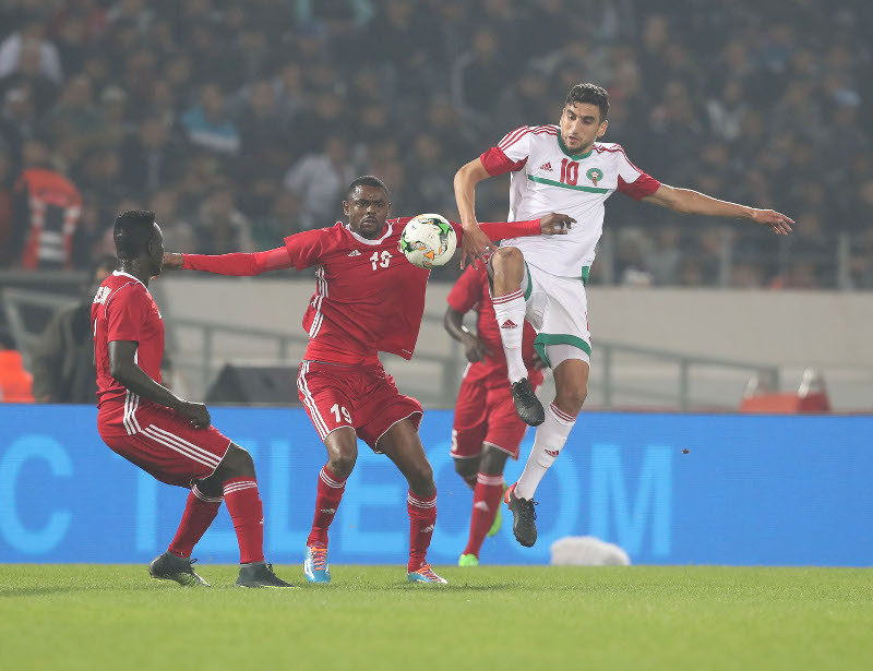 Sudan and hosts Morocco played out a goalless draw at the African Nations Championship in Casablanca ©CAF