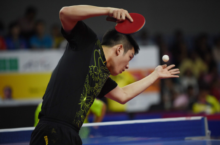 China's top seed Fan Zhendong won the ITTF Hungarian Open men's singles title a day before his 21st birthday ©ITTF