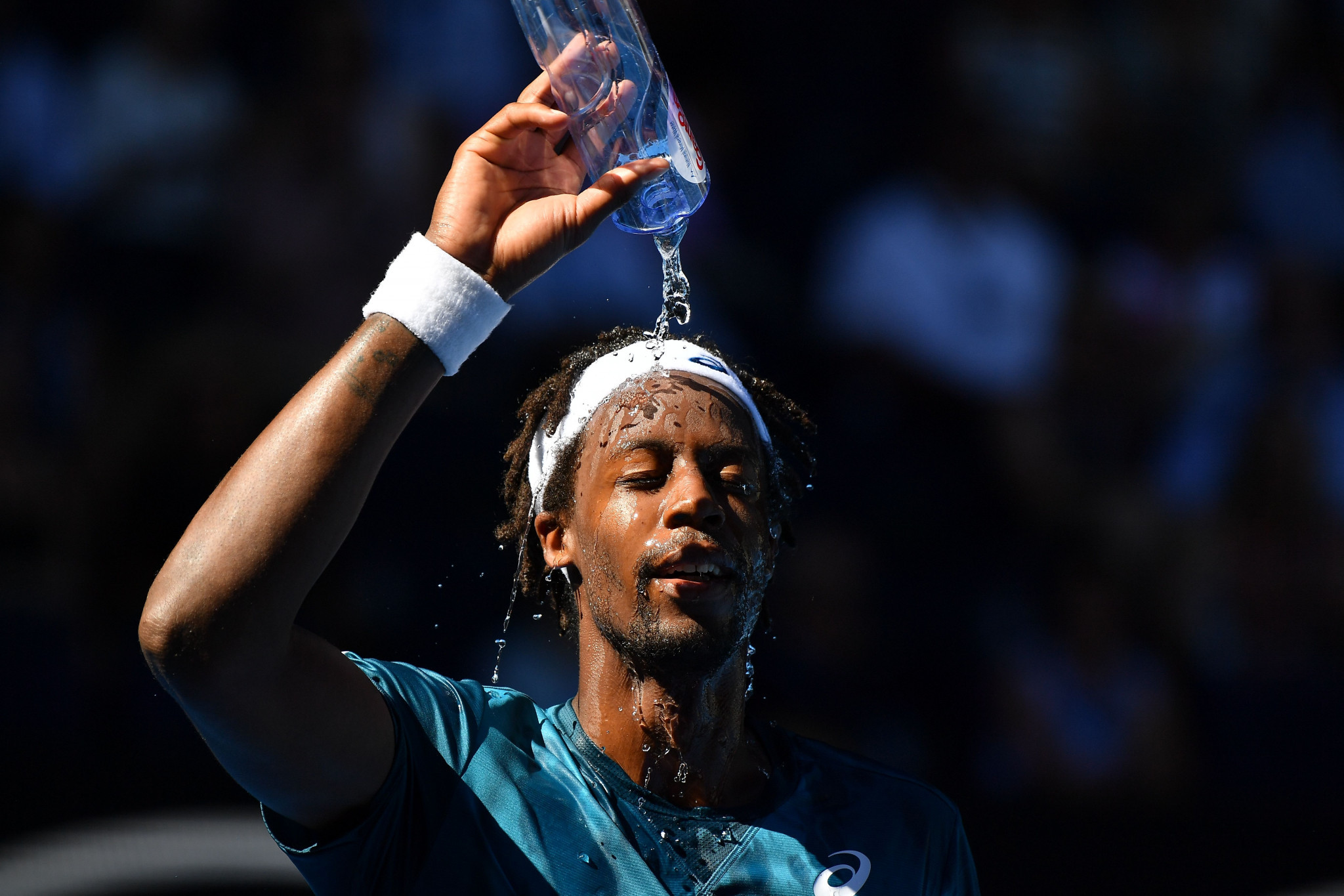 France's Gaël Monfils claimed he was 