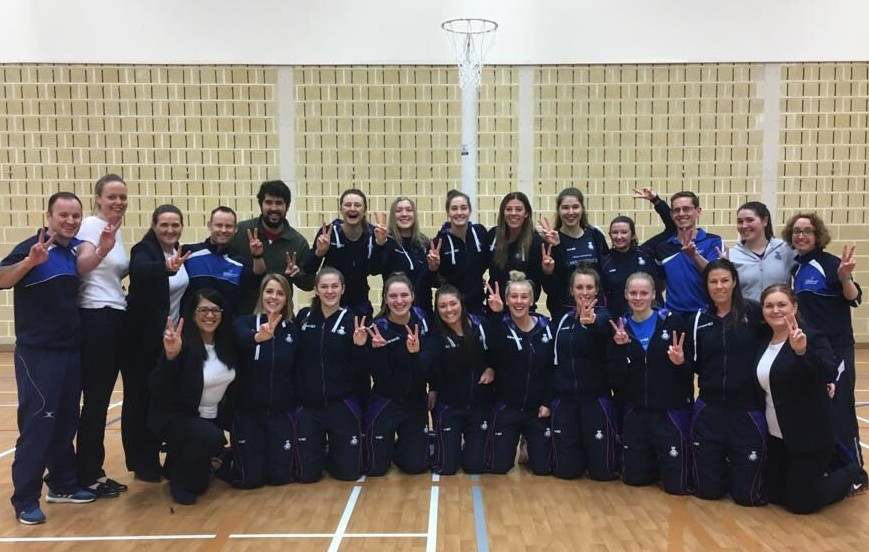 Scotland celebrate after clinching their place in the 2019 Netball World Cup ©Twitter
