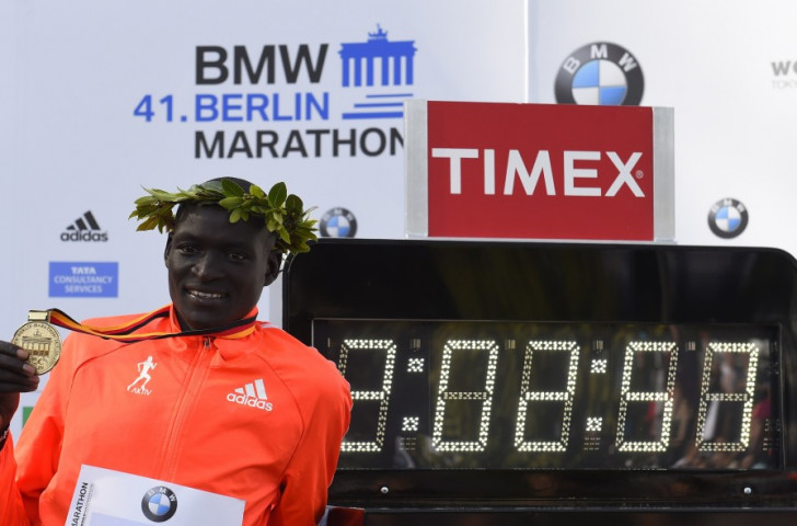 Kipsang's toughest challenge is expected to come from current world record holder Dennis Kimetto