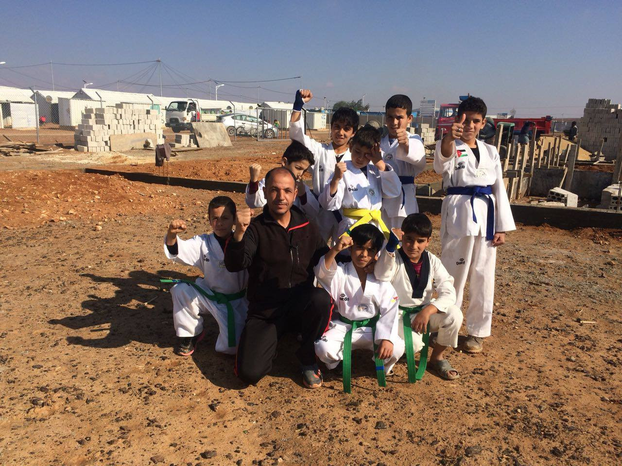 Taekwondo Humanitarian Foundation announce new facility at Azraq Refugee Camp