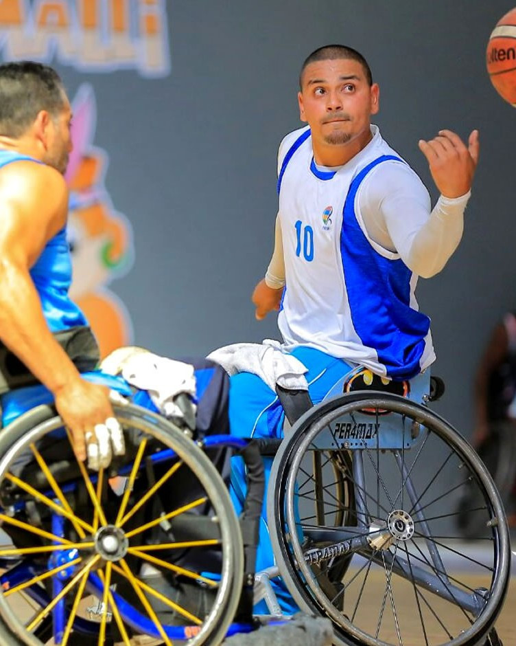 Hosts Nicaragua began their pursuit of the men's wheelchair basketball gold medal at the Para Central American Games by thrashing Honduras ©Managua 2018