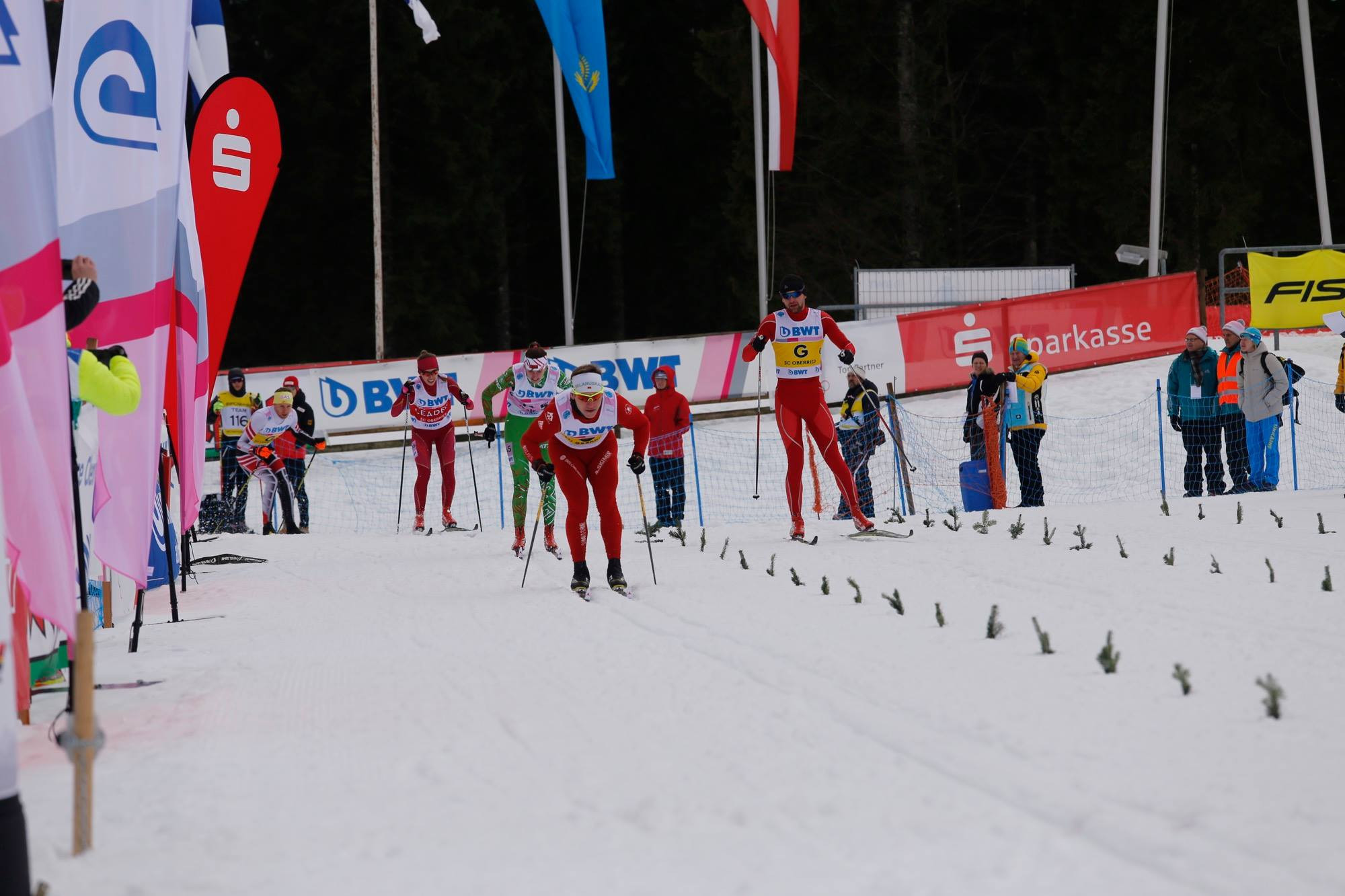 Cross-country sprint events were held in Oberried today ©Facebook