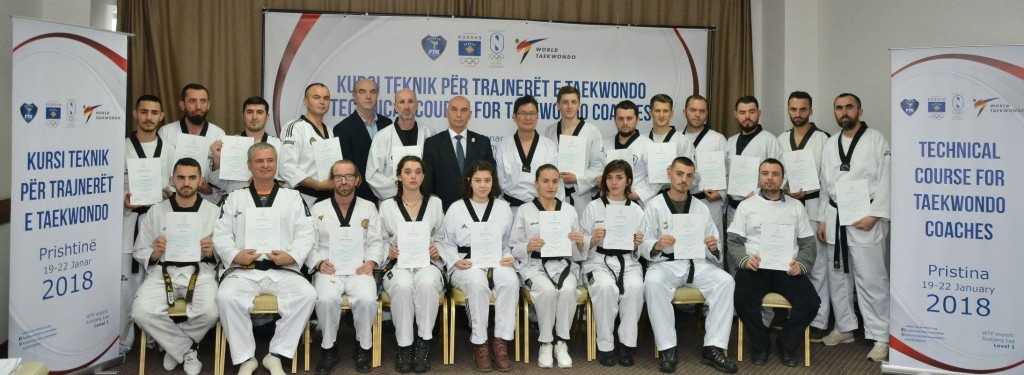 Kosovo Taekwondo Federation hold first technical coaching course in Pristina