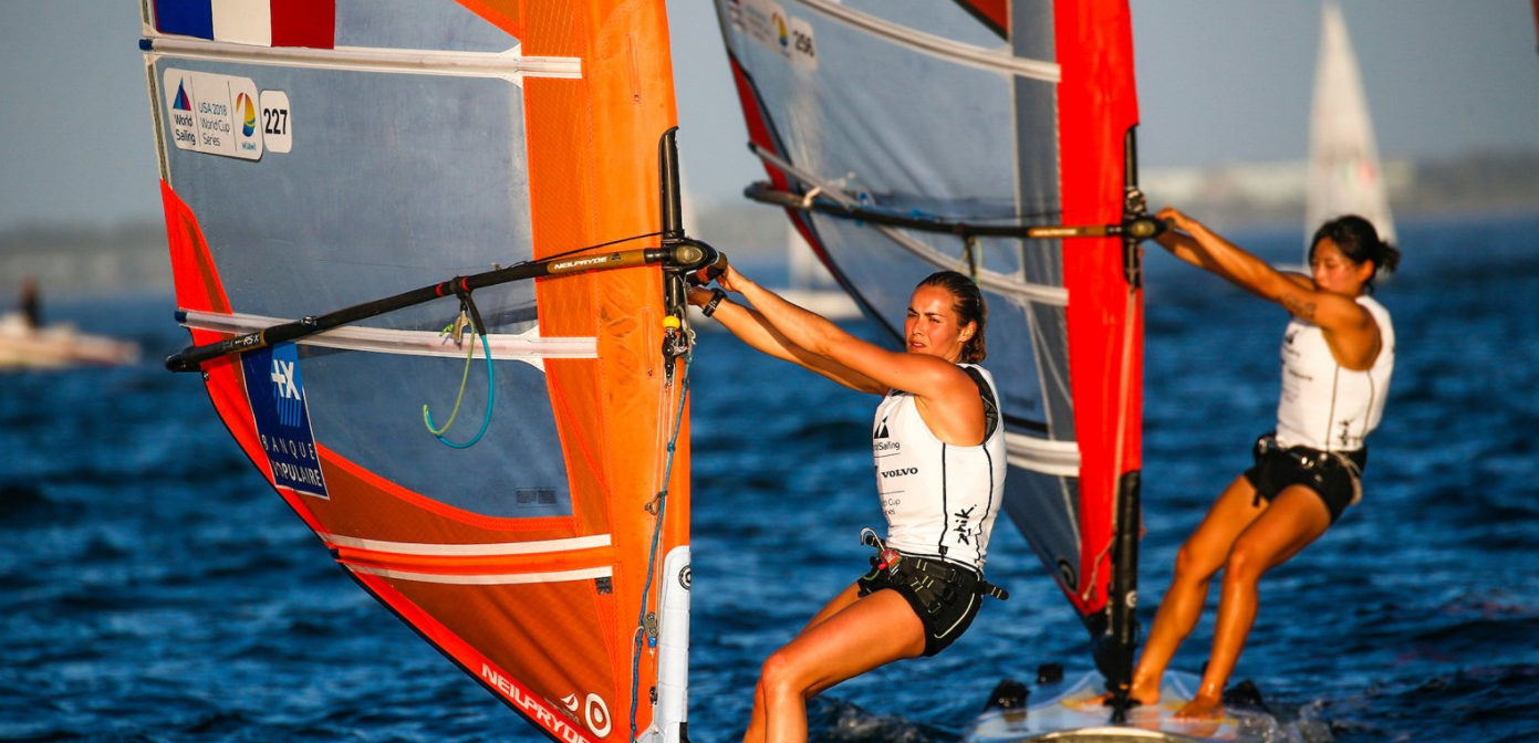 Japanese windsurfer starts well at Sailing World Cup in Miami