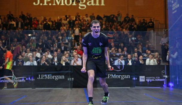 Ali Farag knocked out Ramy Ashour in New York ©PSA