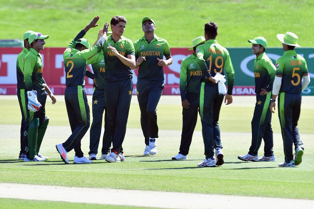 Pakistan, pictured, reduced South Africa to just 43-4 in the first 15 overs on their way to victory ©ICC