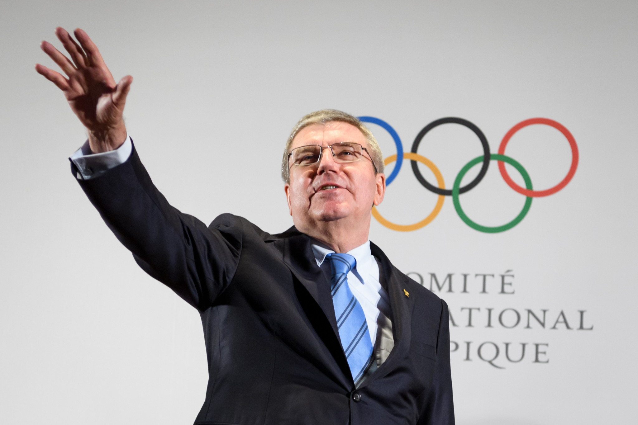 Thomas Bach has defended the IOC position today ©Getty Images