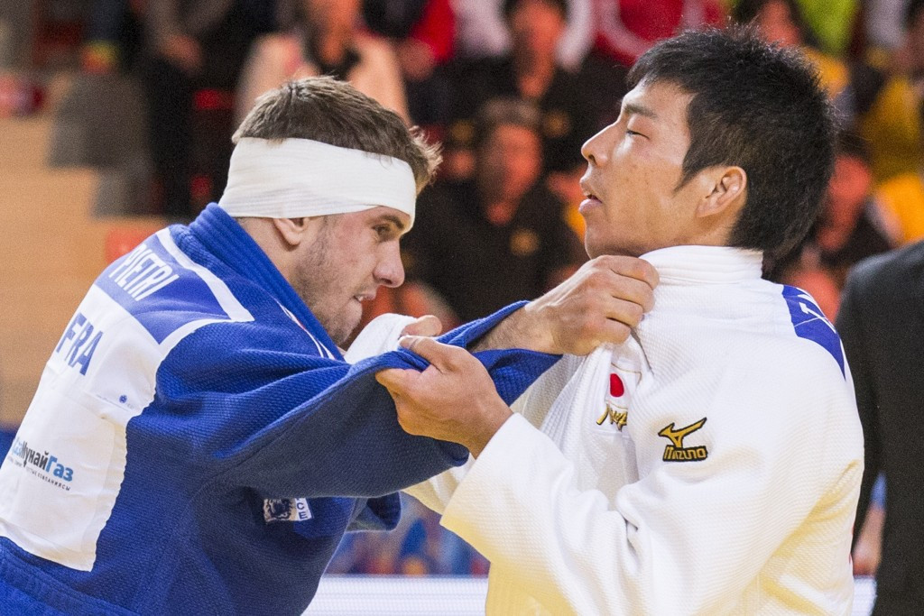 Japan's Takanori Nagase faced France's Loic Pietri in the gold medal match ©Getty Images