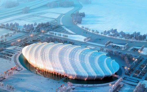 The National Speed Skating Oval is due to open in 2019 ©Beijing 2022