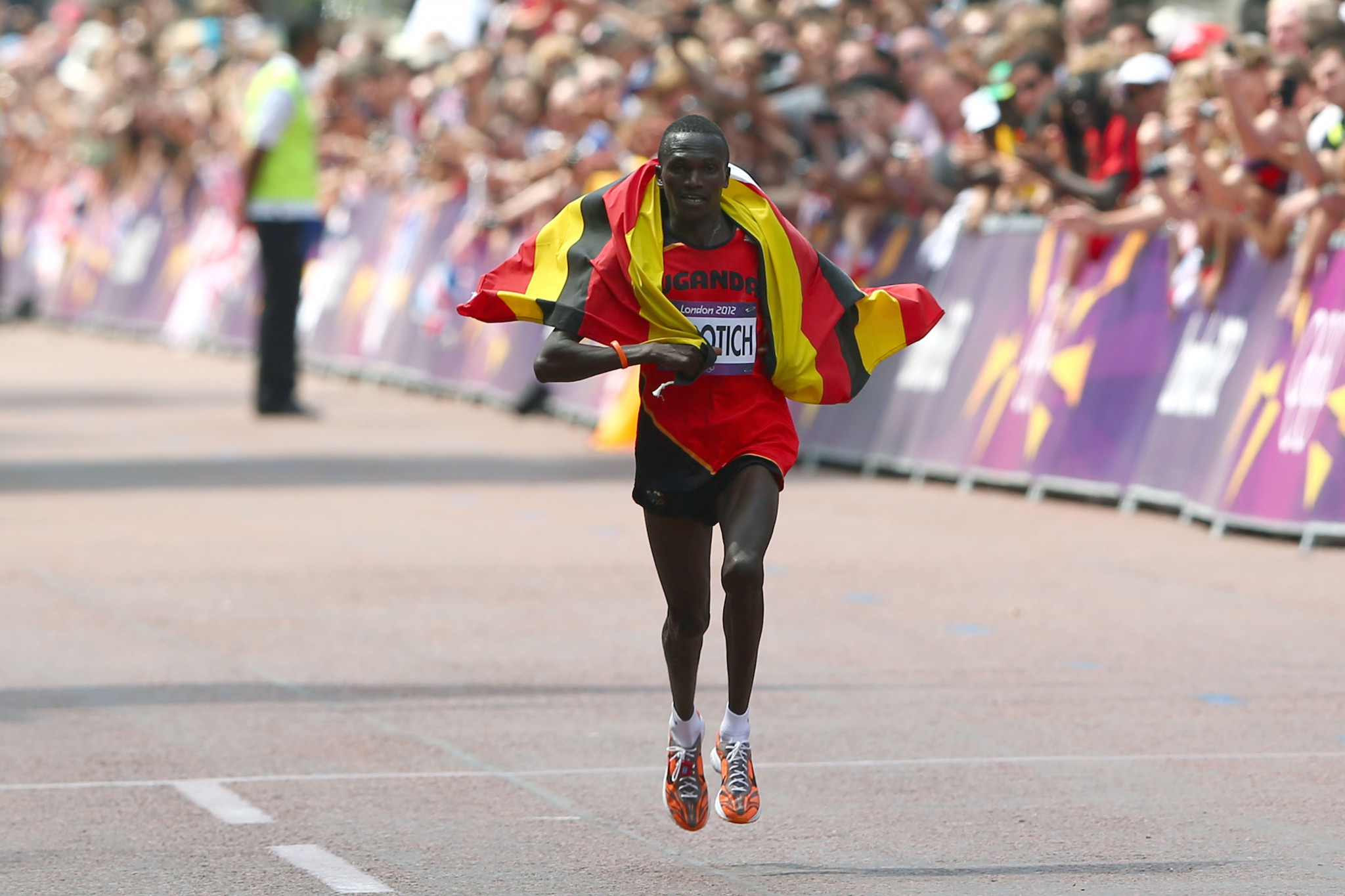Stephen Kiprotich won Olympic gold at London 2012 ©Getty Images