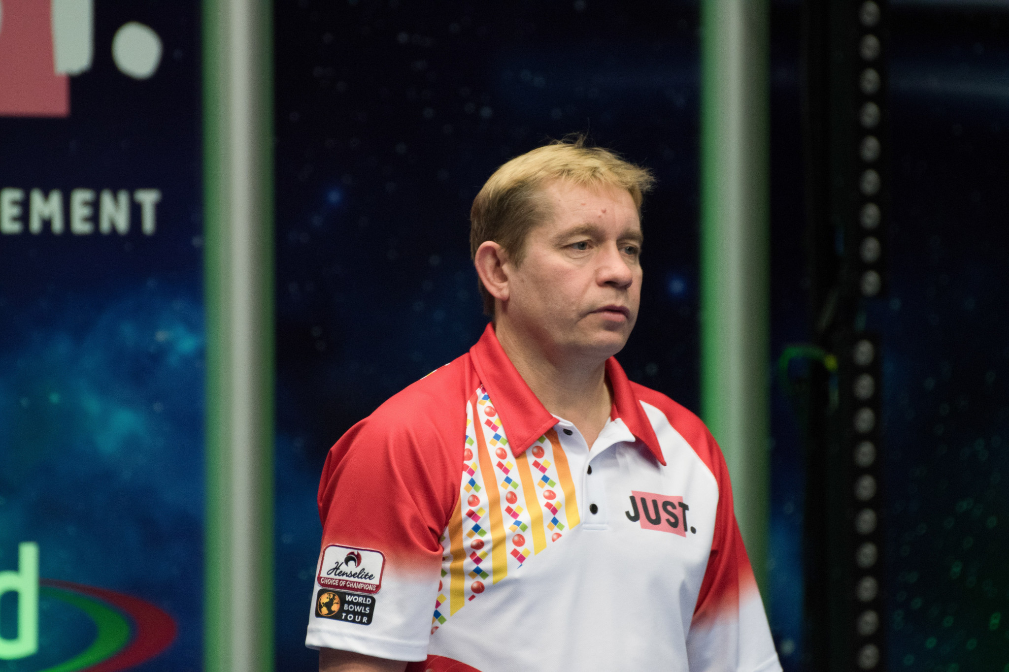 Greg Harlow will be hoping to go one step further at this tournament after finishing second last year ©World Bowls Tour