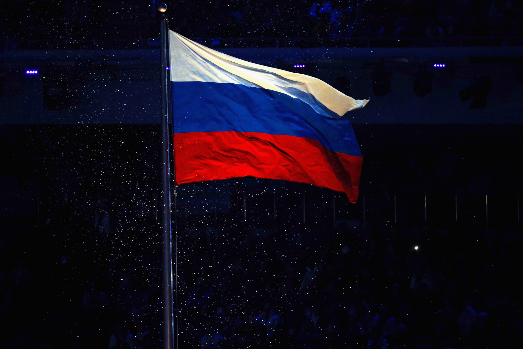 Spectators attending next month's Winter Olympic Games in Pyeongchang will be free to wave Russian flags ©Getty Images