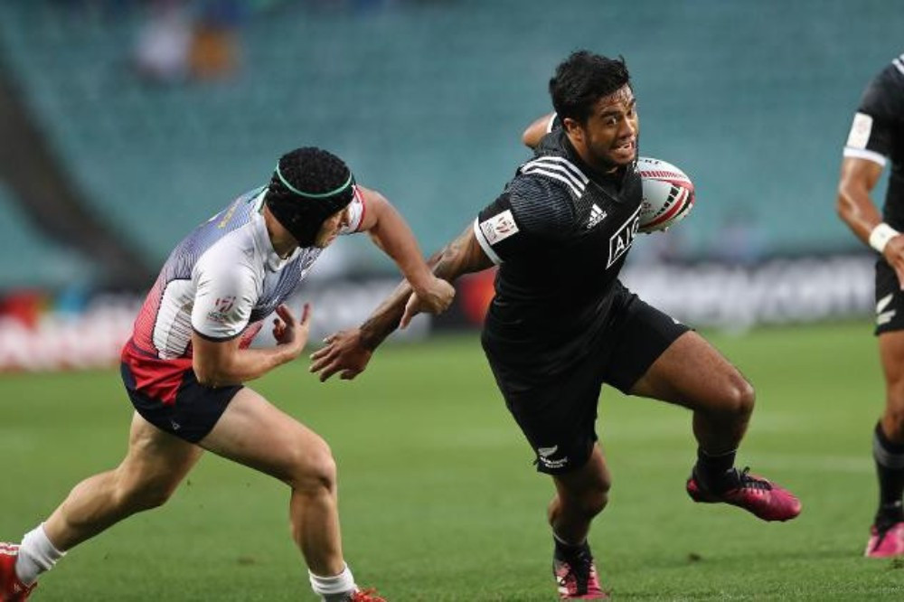 New Zealand eased past Russia in their first match of the men's event ©World Rugby