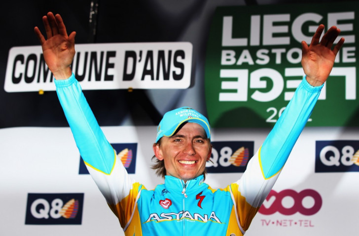 Maxim Iglinsky was one of a number of Astana Pro Team riders to test positive for banned substances last year