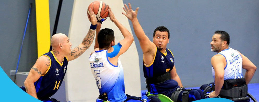 Wheelchair basketball semi-finals have also taken place ©Managua 2018