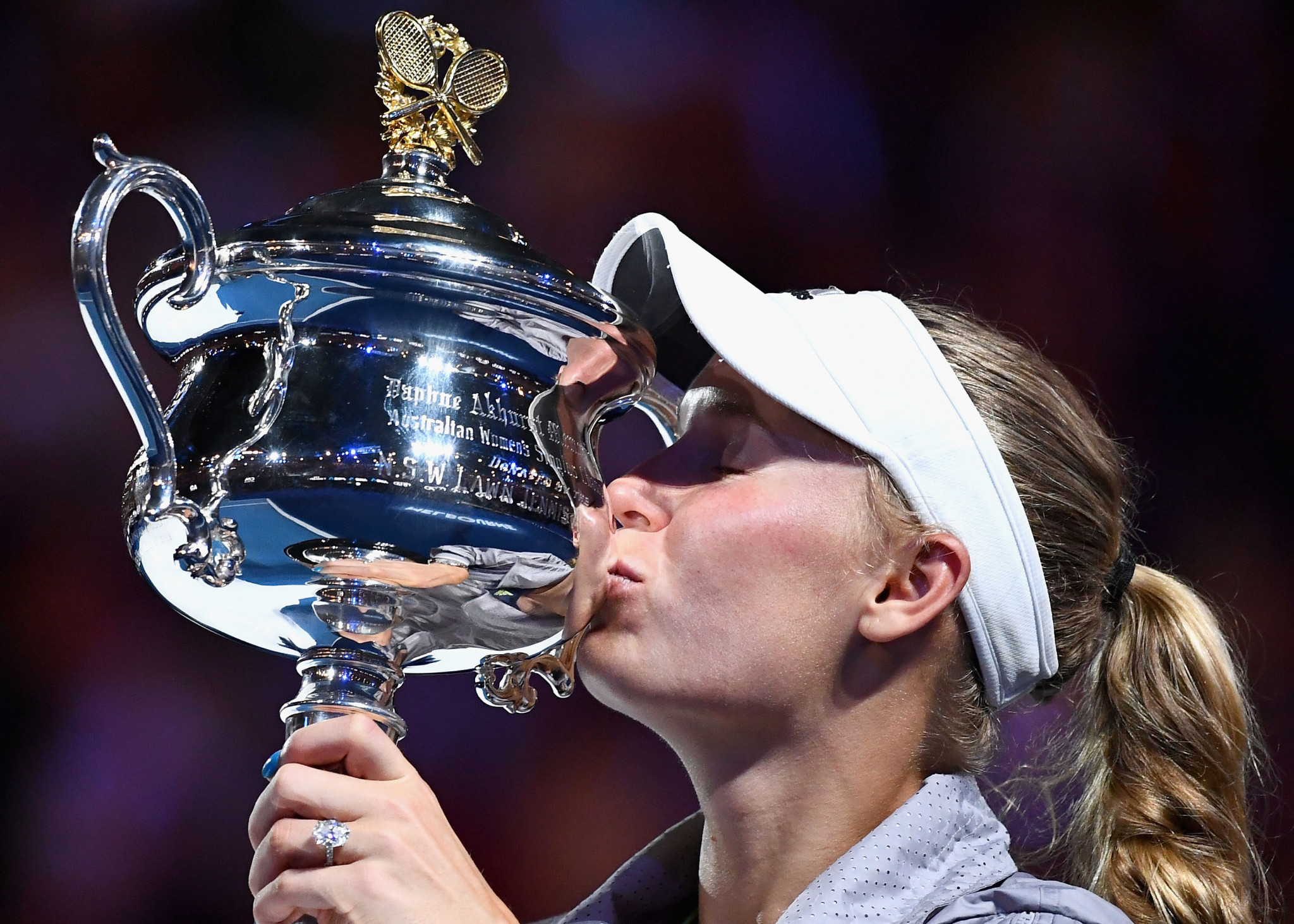 Wozniacki secures first Grand Slam title with Australian Open triumph