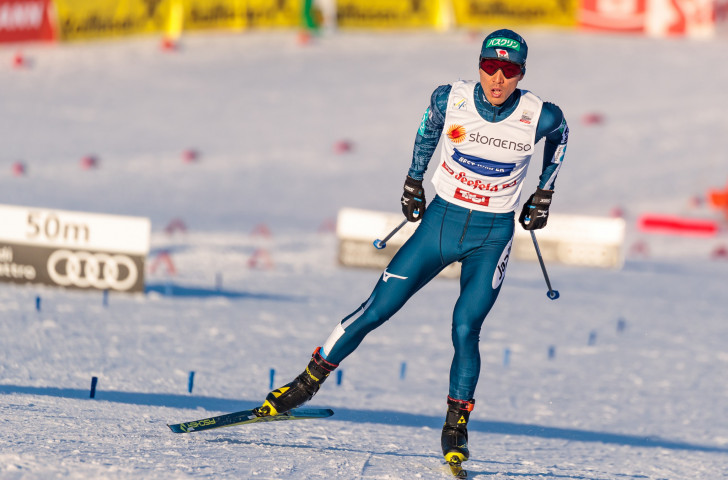 In a class of his own - Japan's Akito Watabe finished more than a minute clear as he added the second leg of the Seefeld Triple in Nordic Combined to the first he had won on the previous day ©Getty Images