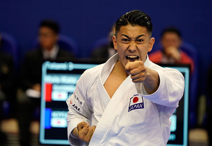 Japan's Ryo Kiyuna is seeking a 14th consecutive victory in international competitions when he takes part in the kata finals tomorrow in the Karate1 Premier League Paris Open ©WKF