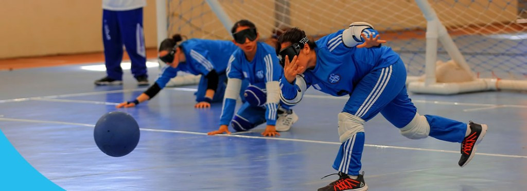 The semi-final line-up of goalball competition were decided ©Managua 2018
