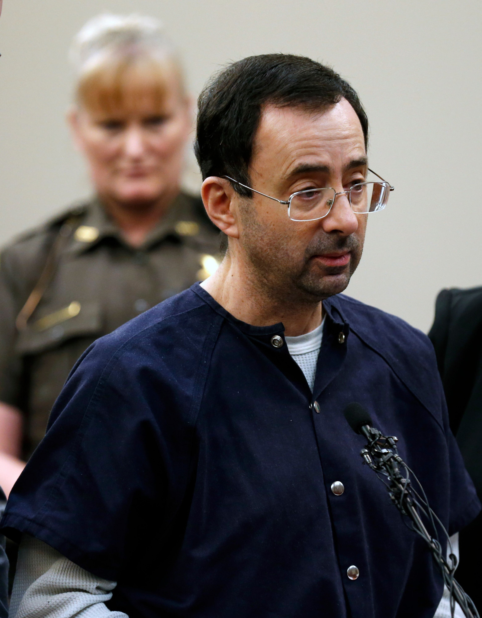 Larry Nassar showed little remorse when being sentenced last week in Lansing, Michigan ©Getty Images