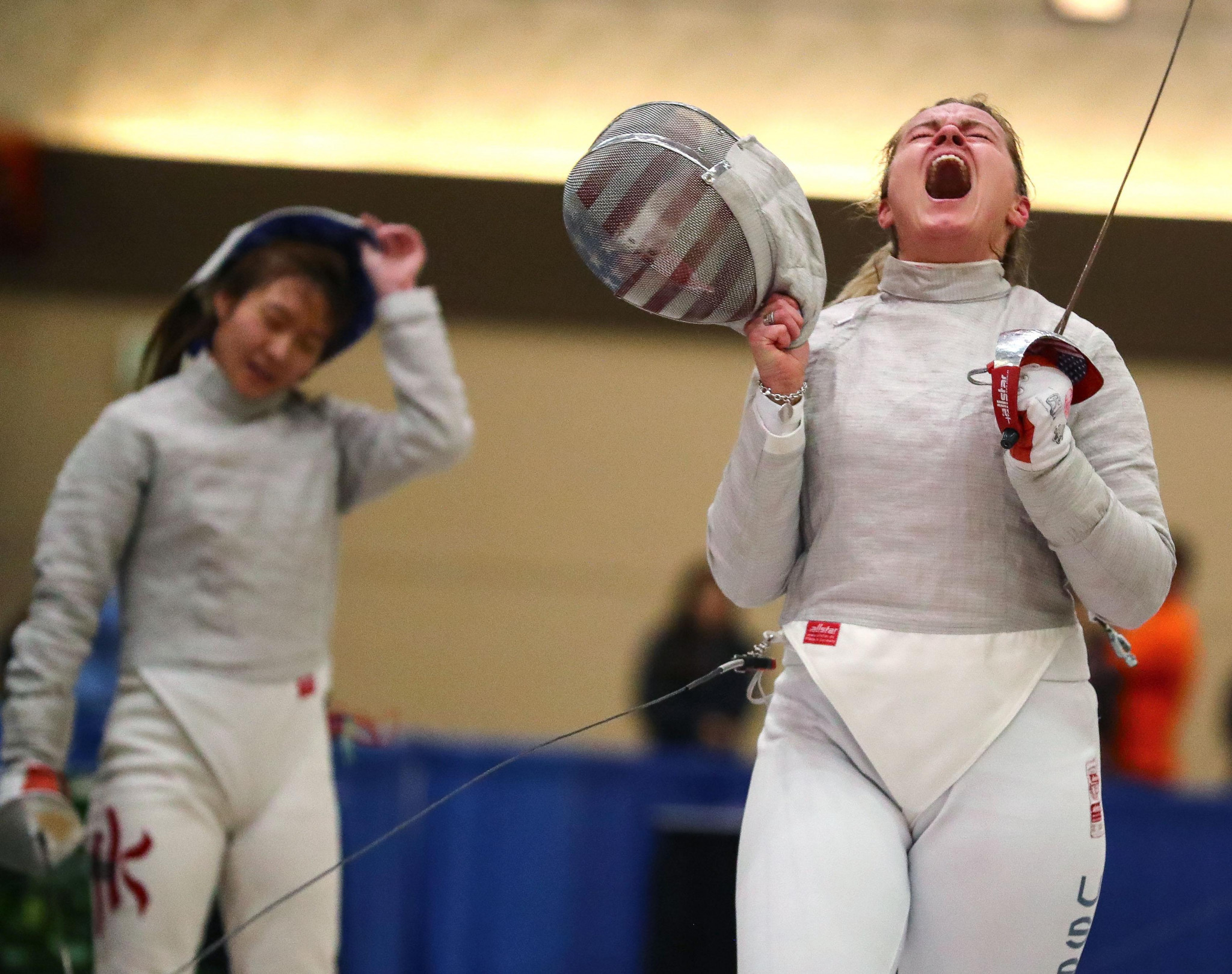 Dagmara Wozniak had a profitable weekend at the Baltimore Sabre World Cup where she finished fifth in the individual competition and helped the home side to finish fifth in the team event ©Getty Images