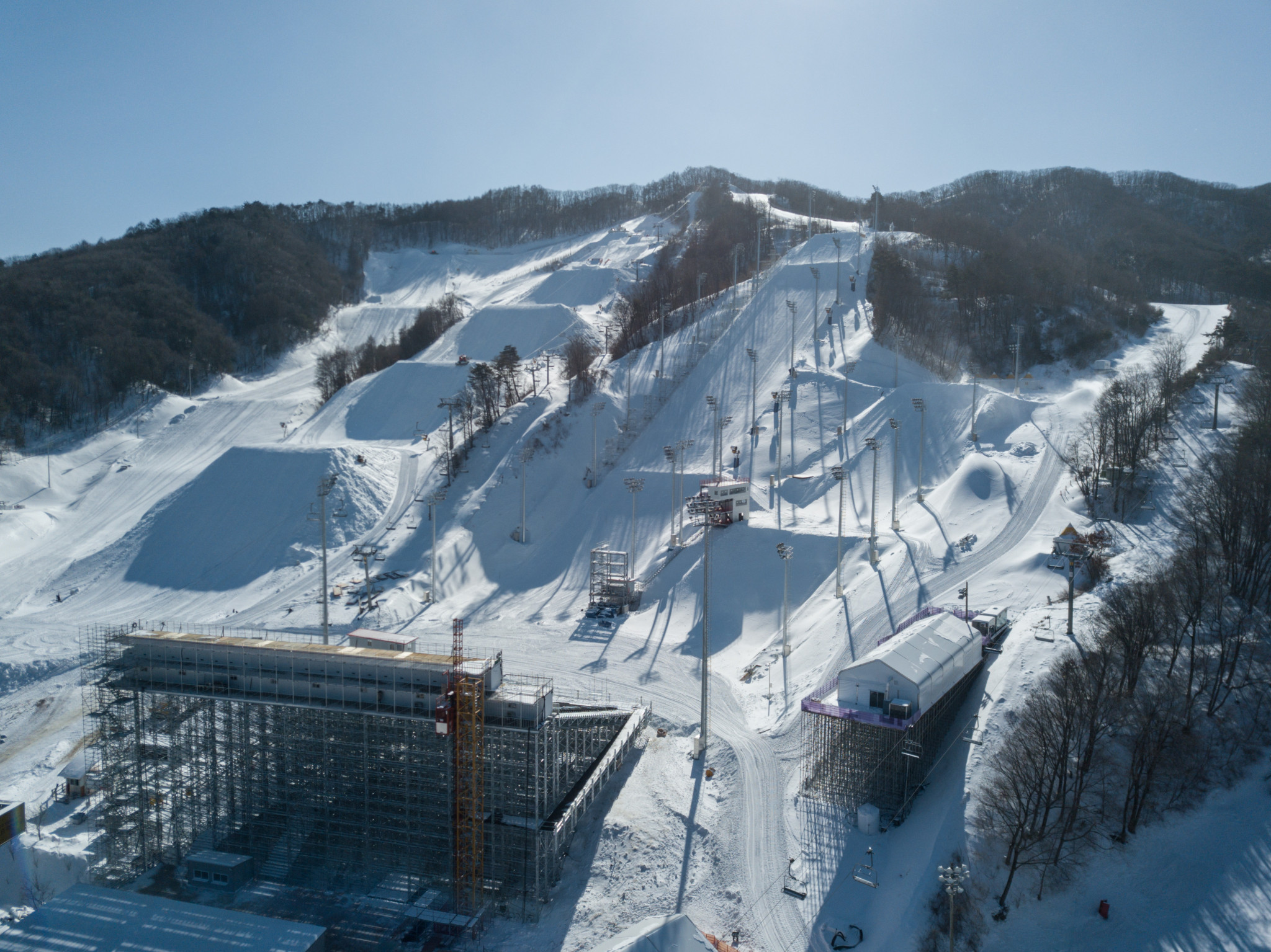 South Korea's Alpine snowboarders and mogul skiers will not stay at the Olympic Village at Pyeongchang 2018 ©Getty Images