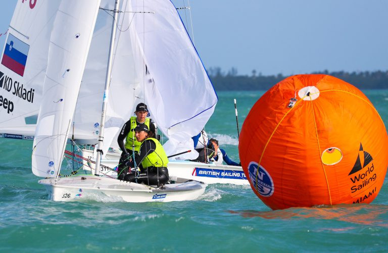 The Miami World Cup provided dramatic switches in position on the final day of racing across five classes ©World Sailing